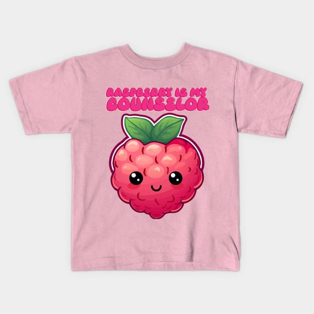 Raspberry Overload Kids T-Shirt by Pawsitivity Park